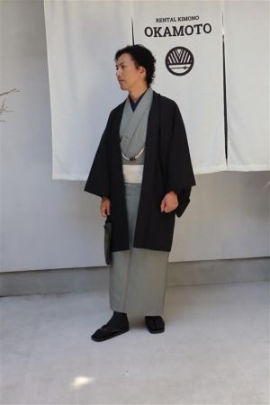男性着物