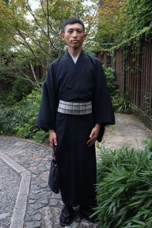 男性着物