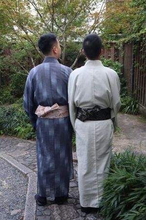 男性着物