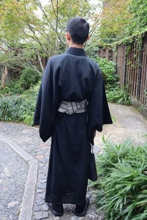 男性着物