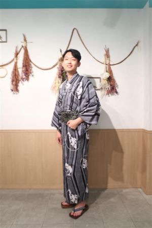 男性浴衣