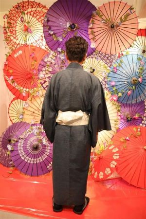 男性着物