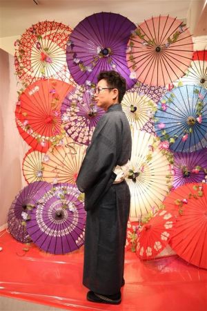 男性着物