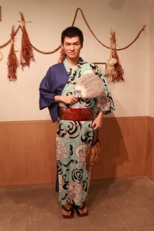 男性浴衣