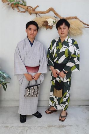 男性着物