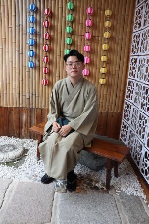 男性着物