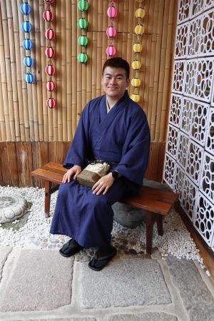 男性着物