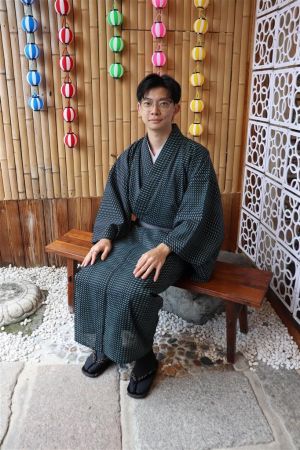男性着物