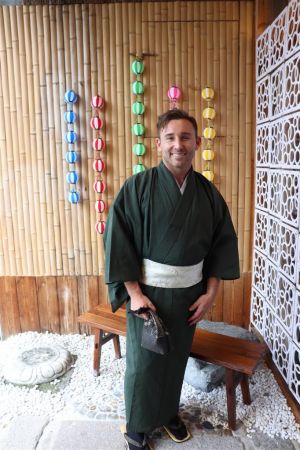 男性着物
