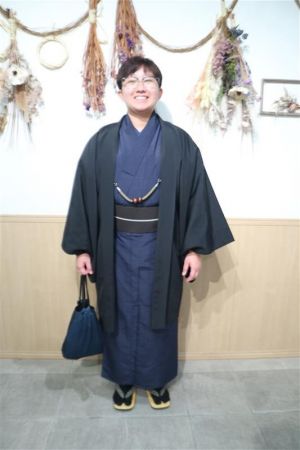 男性着物