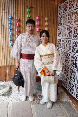 男性着物