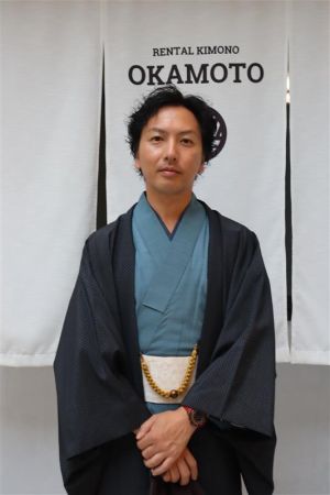 男性着物