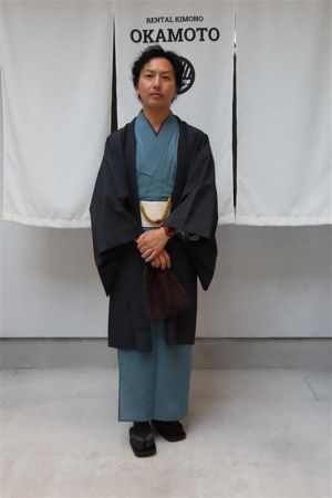 男性着物