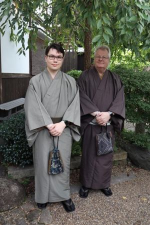 男性着物