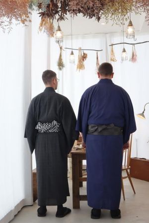 男性着物