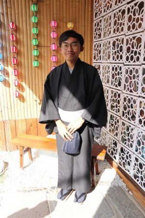 男性着物