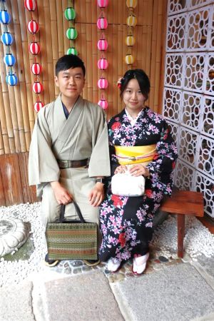男性着物