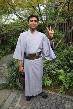 男性着物