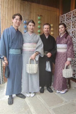 男性着物