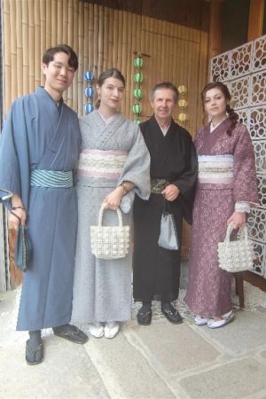 男性着物