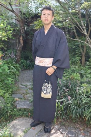 男性着物