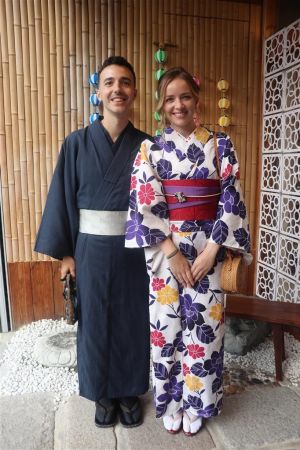 男性着物