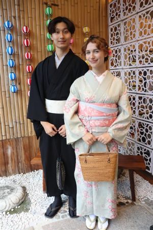 男性着物