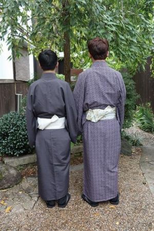 男性着物