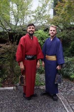 男性着物