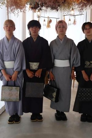 男性着物