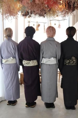 男性着物