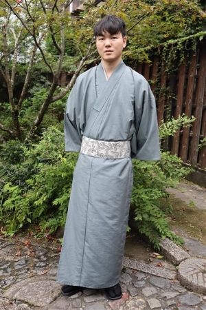 男性着物
