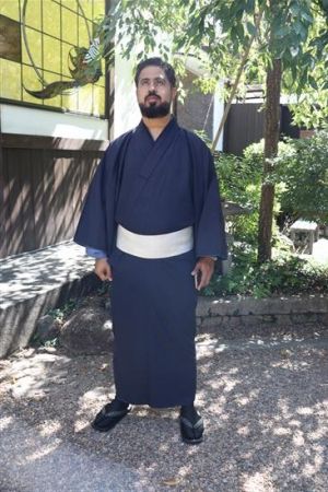 男性着物
