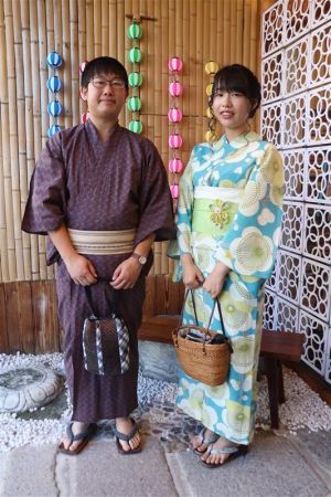 男性浴衣