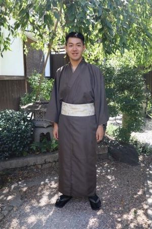 男性着物