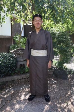男性着物