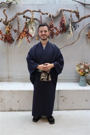 男性着物