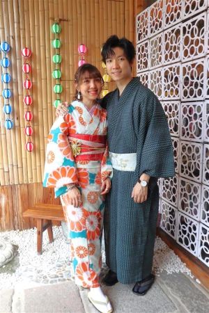 男性着物