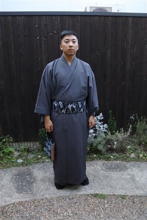 男性着物