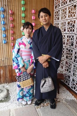 男性着物