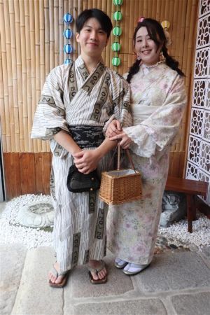 男性浴衣