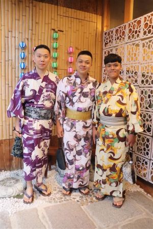 男性浴衣