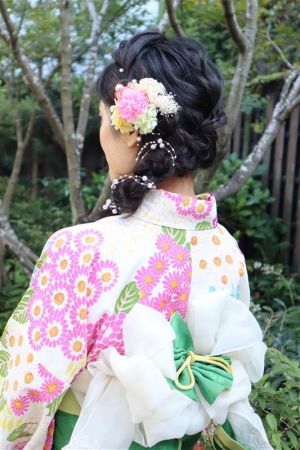 フリーチョイスヘアセット