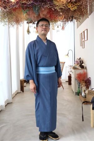 男性着物