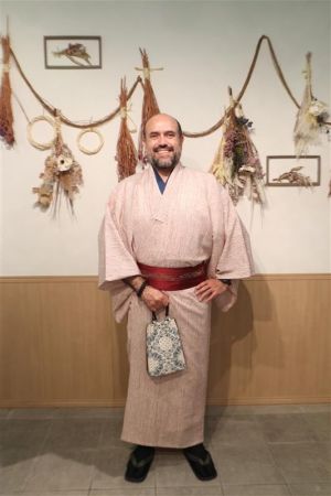 男性着物