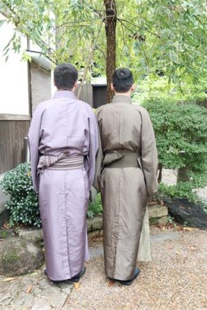 男性着物