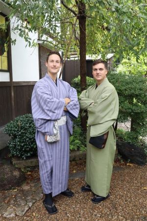 男性着物