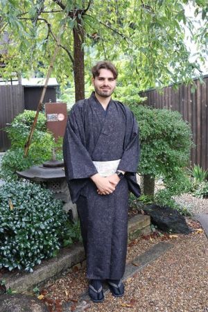 男性着物