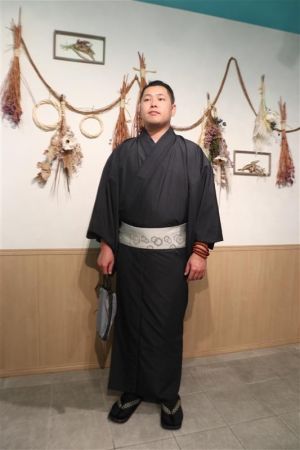 男性着物