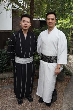 男性着物